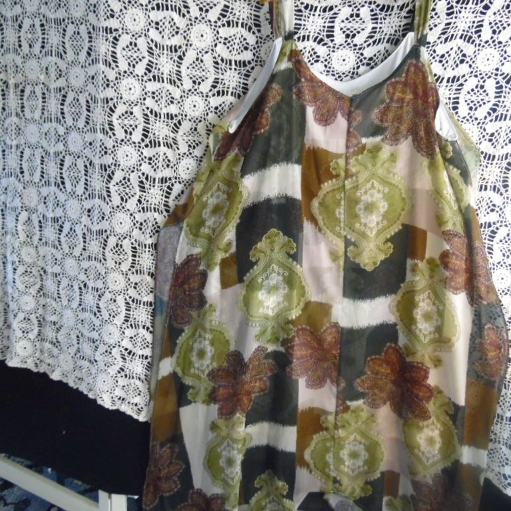 Dress Muumuu style Est.1946(292bodt) Preowned New With Tags never worn.
